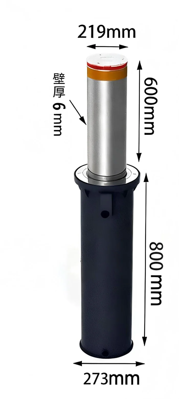 全自动升降柱（内筒重叠部60mm）800mm升降柱