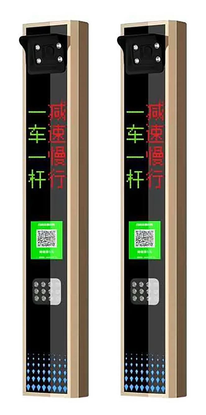 活动款车牌识别金色